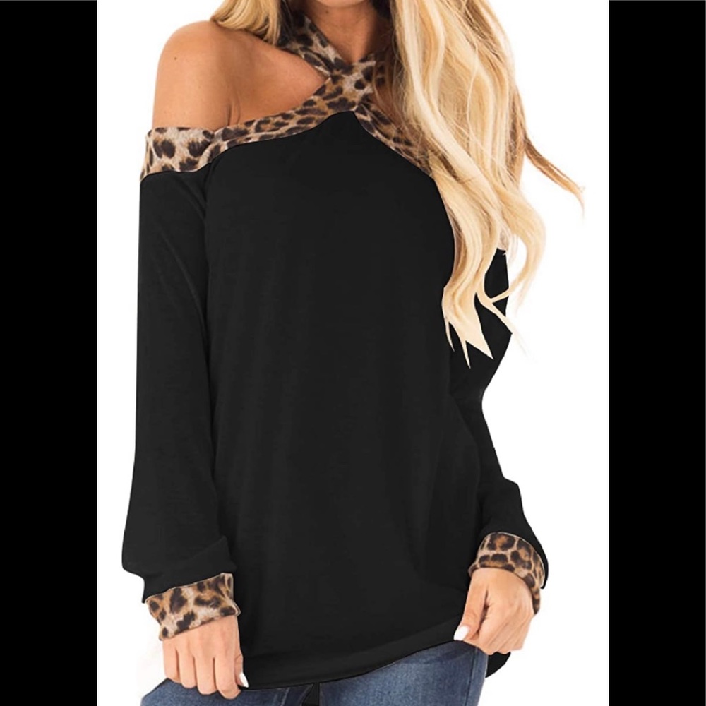 Cold shoulder top
